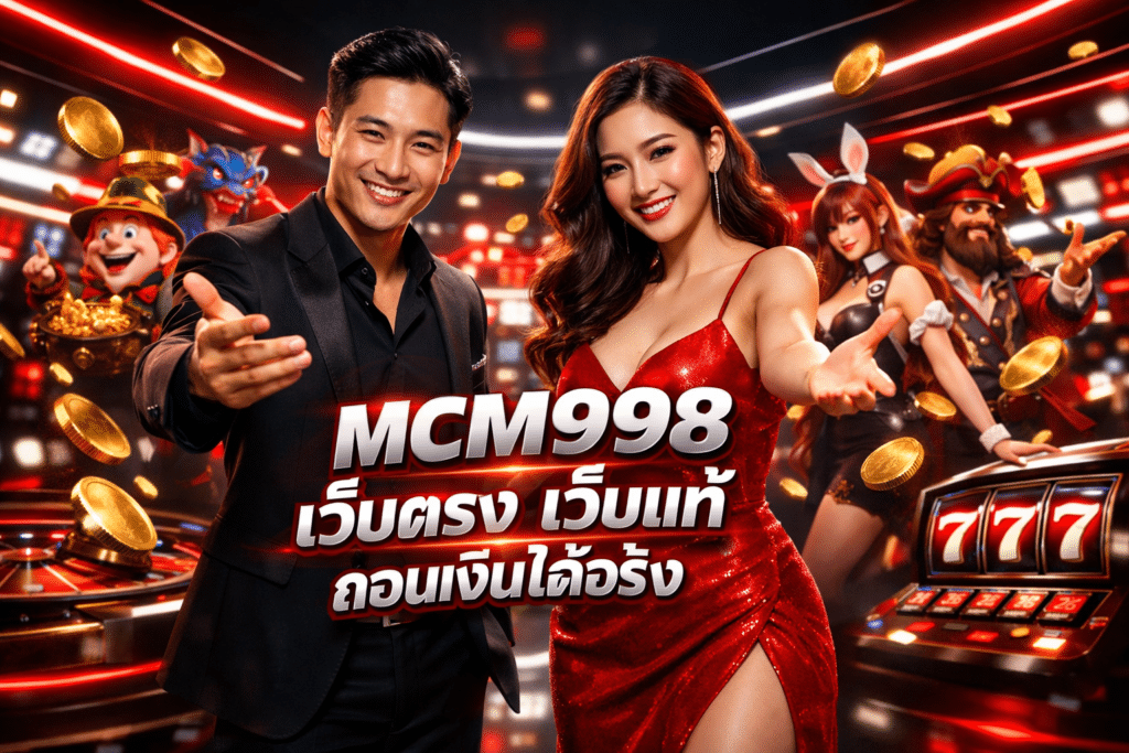 MCM998 เว็บตรง เว็บแท้ ถอนเงินได้จริง เปิดมานานหลายปี