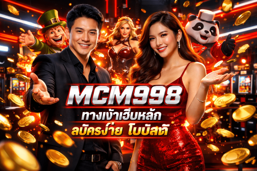 MCM998 ทางเข้าเว็บหลัก สมัครง่าย โบนัสดี มือถือเล่นได้
